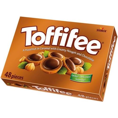Toffifee 400g - Avelãs Inteiras com Caramelo e Chocolate - Importado