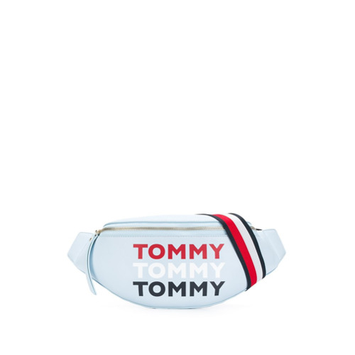 Tommy Hilfiger Bolsa com Logo - Azul