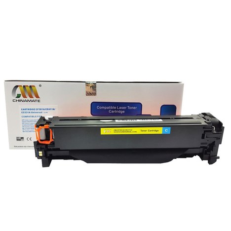 Toner Compatível Hp Cf381 Ce411 Cc531 Ciano M451 M475 Cp2025