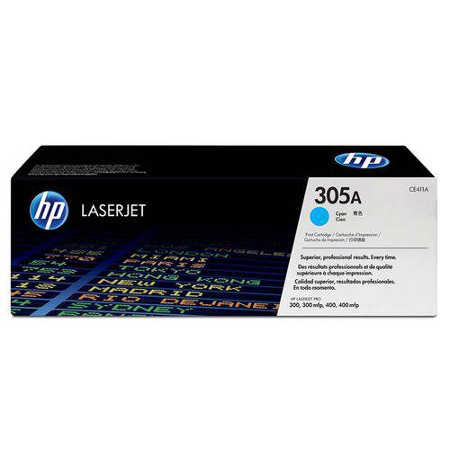 Toner HP CE411A 411A 305A Ciano - Original