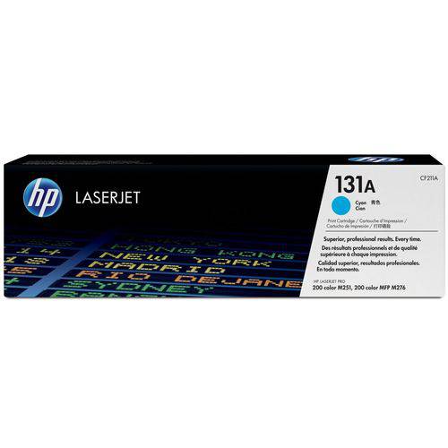 Toner Hp Cf211a 131a Ciano Laserjet Mfp M276nw