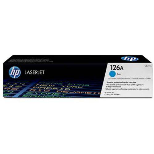 Toner Original Hp Ce311a 126a Ciano