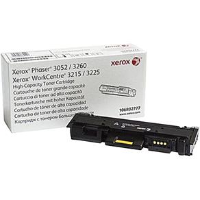 Toner Preto 106R02778-NO para Phaser 3052/3260 e WorkCentre 3215/3225 Xerox