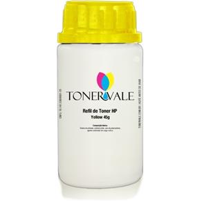 Toner Refil HP 125A CB542A Yellow - HP CP1215, CM1312, CP1515, CP1510, CP1518 de 45g