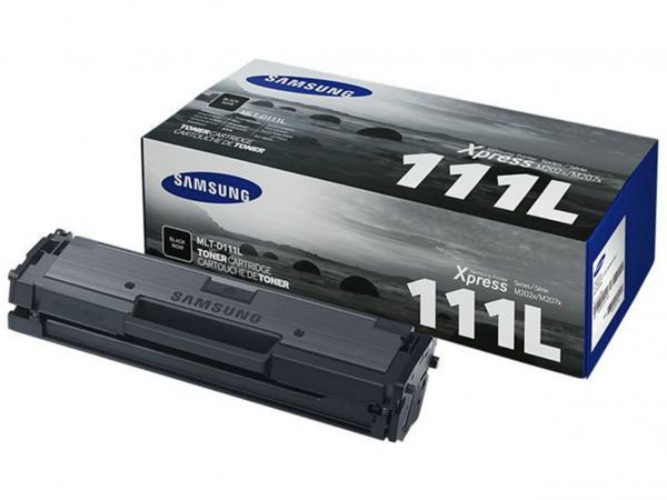 Toner Samsung Preto MLT-D111L - para Samsung SL-M2070W SL-M2020W SL-M2020 M2070