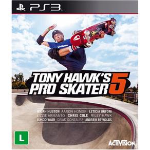 Tony Hawk`S Pro Skater 5 - Blu-Ray - Ps3