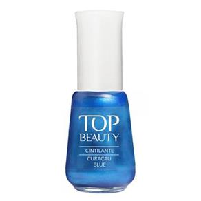 Top Beauty - Esmalte Cintilante - Curaçao Blue N70 - 9ml