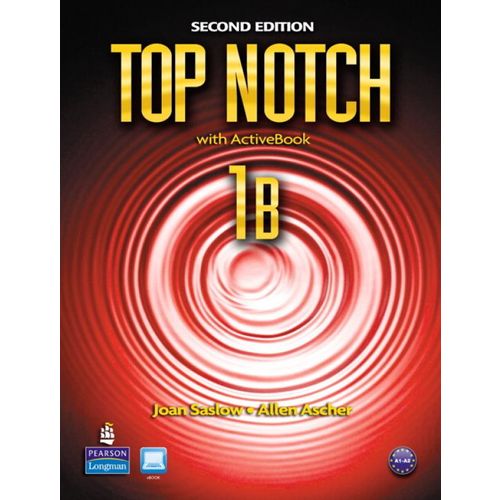 Top Notch 1b - Student Book With Activebook And Super Cd-rom - Second Edition - Pearson - Elt