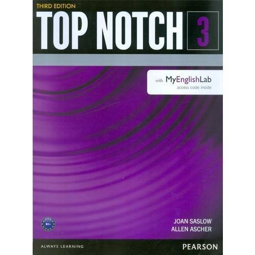 Tudo sobre 'Top Notch 3 Sb With Myenglishlab - 3rd Ed'