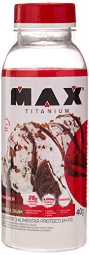 Top Whey 3w Mais Sabor - 40g Cookies & Cream - Max Titanium, Max Titanium