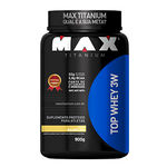 Top Whey 3w Max Titanium 900g(Pote) Baunilha