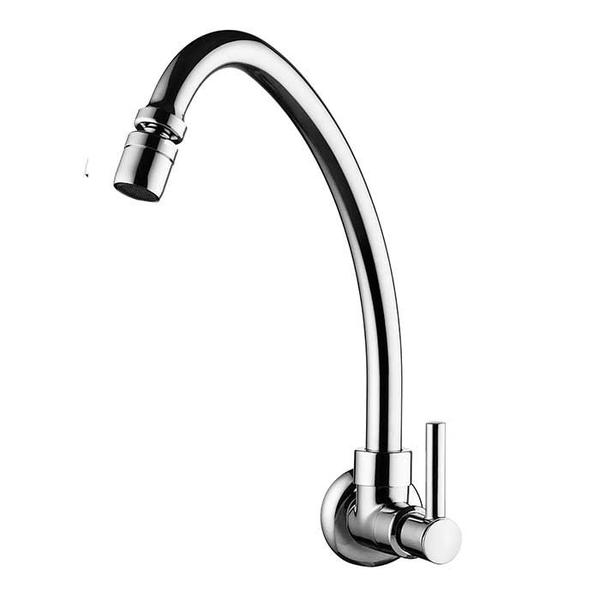 Torneira de Parede para Cozinha com Bica Móvel LorenFit Slim 1168 C31 Cromada - Lorenzetti