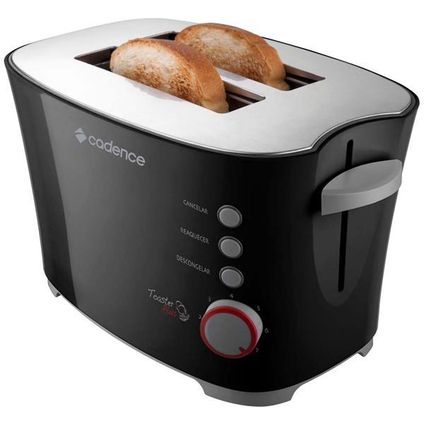 Torradeira Cadence Toaster Plus 850W Preto 220V TOR105
