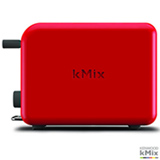 Torradeira Elétrica Kenwood KMix Vermelha Vermillion Red com Capacidade para 02 Fatias - TTM20RD