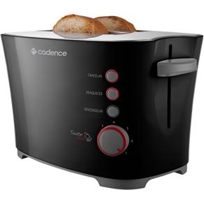 Torradeira Toaster Plus 7 Temperaturas TOR105 Preta - Cadence - 110v