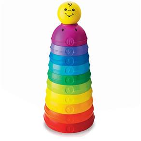 Torre de Potinhos Coloridos Fisher Price - Mattel W4472