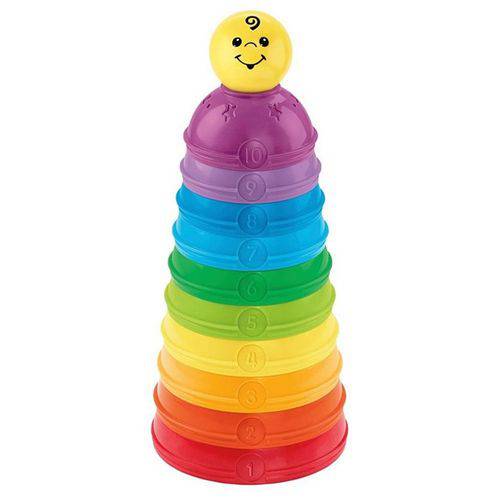 Torre de Potinhos Coloridos Fisher-price Mattel