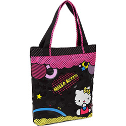 Tote Bag Hello Kitty Pop Preta - PCF Global