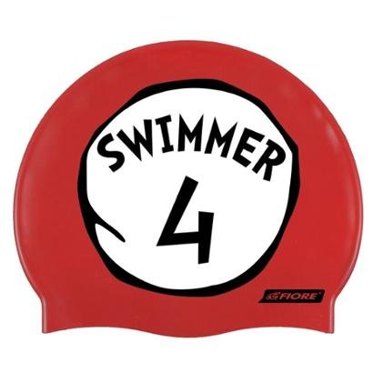 Touca Fiore para Natação em Silicone Swimmer 4