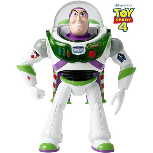 Toy Story 4 - Blast-Off - Boneco Buzz Lightyear com Som e Luz Ggh39 - MATTEL