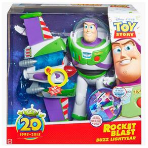 Toy Story-Buzz Turbo Jato Rocket Blast Mattel Cfm66