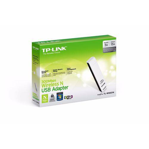 Tp-link, Adaptador Wireless Usb N 300mbps