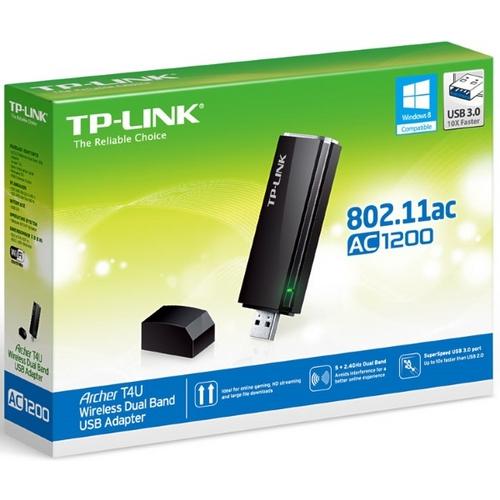Adaptador USB Wireless TP-Link AC1200 Archer T4U Dual Band