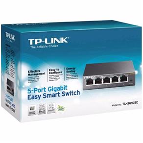 Tp-Link Hub Switch 05P Tl-Sg105E Switch Easy Smart Gigabit