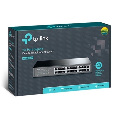 Tp-Link Hub Switch 24P Tl-Sg1024D 10/100/1000