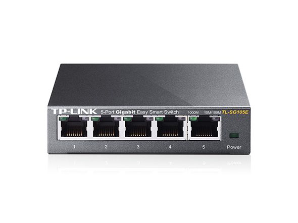 TP-LINK SWITCH Gigabit 10/100/1000 - 5 Portas - TL-SG105E