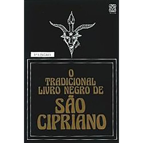 Tradicional Livro Negro de São Cipriano, o