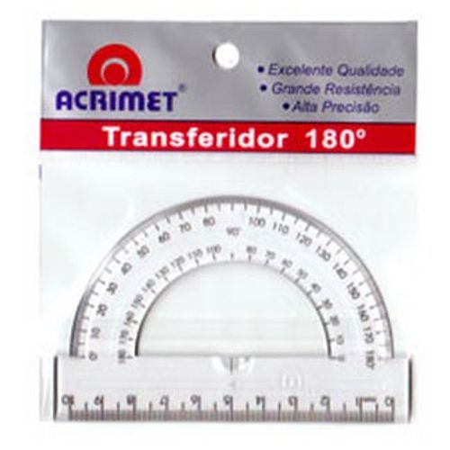 Transferidor 180º Acrimet 130971