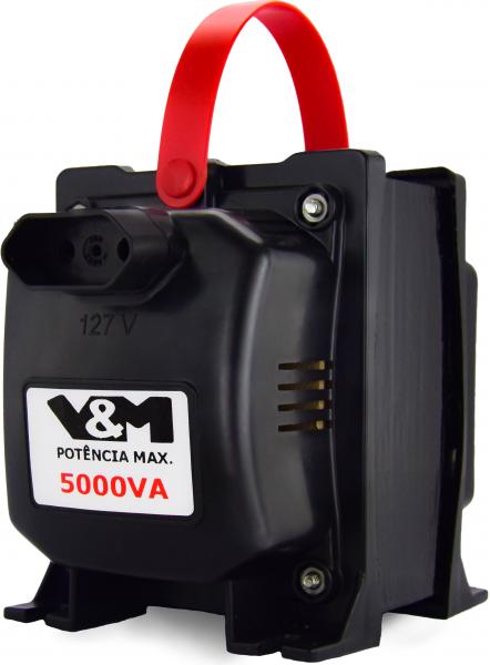 Transformador VM 5000VA Bivolt 110/220 e 220/110 Ref: 5000 VA