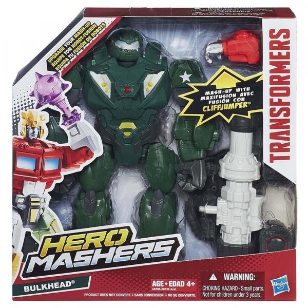 Transformers - Boneco Hero Mashers Battle Bulkhead - Hasbro