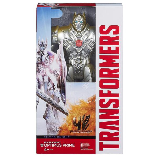 Transformers - Boneco Silver Knight Prime 12" - Hasbro