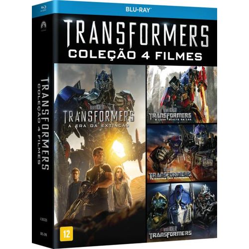 Transformers - Coleção - 4 Discos - Blu-Ray