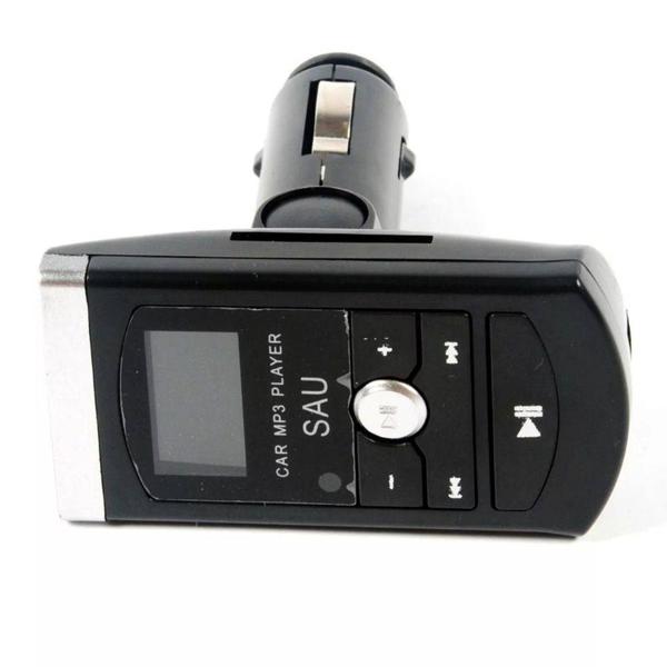 Transmissor Veicular Lê Pen Drive e Cartão Sd Fm Mp3 USB - Feir