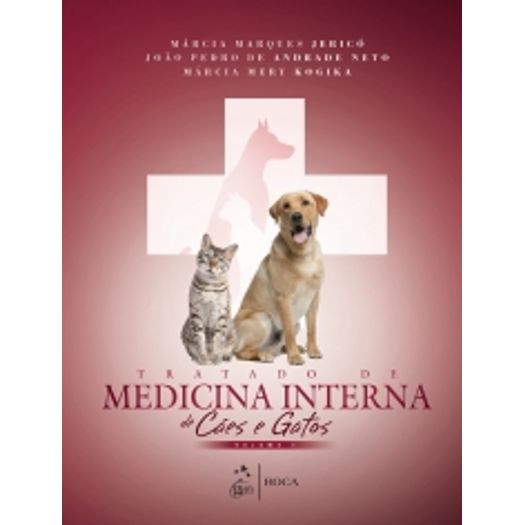 Tudo sobre 'Tratado de Medicina Interna de Caes e Gatos 2 Vol - Roca'