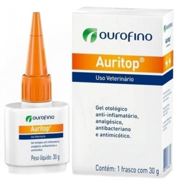 Tratamento Otológico Auritop Gel 30g - Ourofino