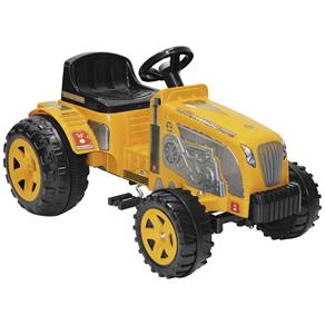 Trator Fazendeiro Biemme Brinquedos a Pedal - Amarelo