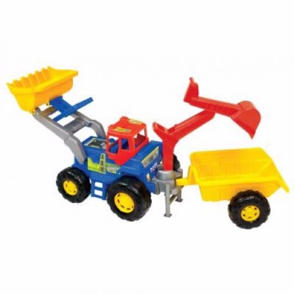 Trator Truck Super Azul - Magic Toys