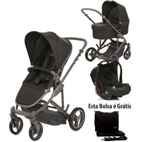 Travel System Carrinho + Bebê Conforto + Moisés Como 4 ABC Design