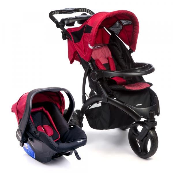 Travel System - Off Road - Duo Cherry - Infanti