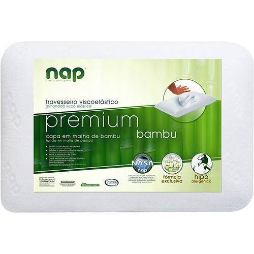 Traveseiro NAP Premium Bambu 15 TRV1002