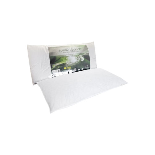 Travesseiro 100% Pluma de Ganso Standard 50X90 Branco