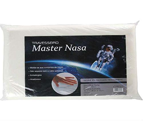 Travesseiro 50x70cm Viscoelástico Nasa Master Comfort