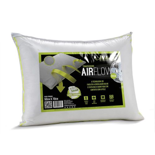 Travesseiro Airflow 50 X 70 Cm Branco - Altenburg
