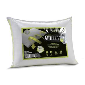 Travesseiro Airflow - 50Cm X 70Cm- 50cm X 70cm - Branco
