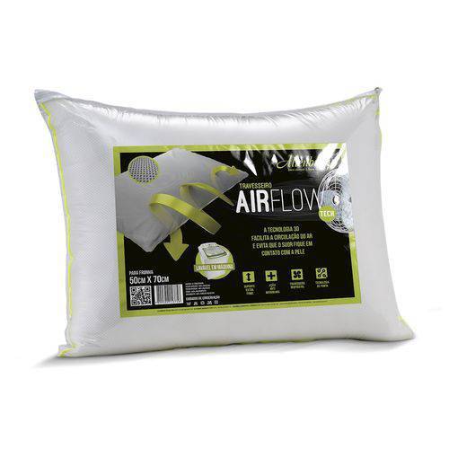 Travesseiro Airflow Branco - 50cm X 70cm