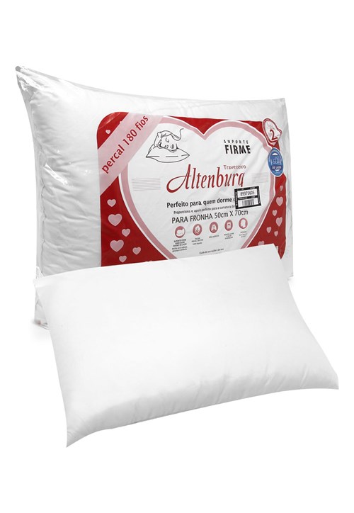 Travesseiro Altemburg Suporte Firme 50x70cm Branco